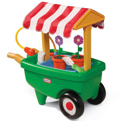 2-in-1 Garden Cart & Wheelbarrow – Gardening Playset