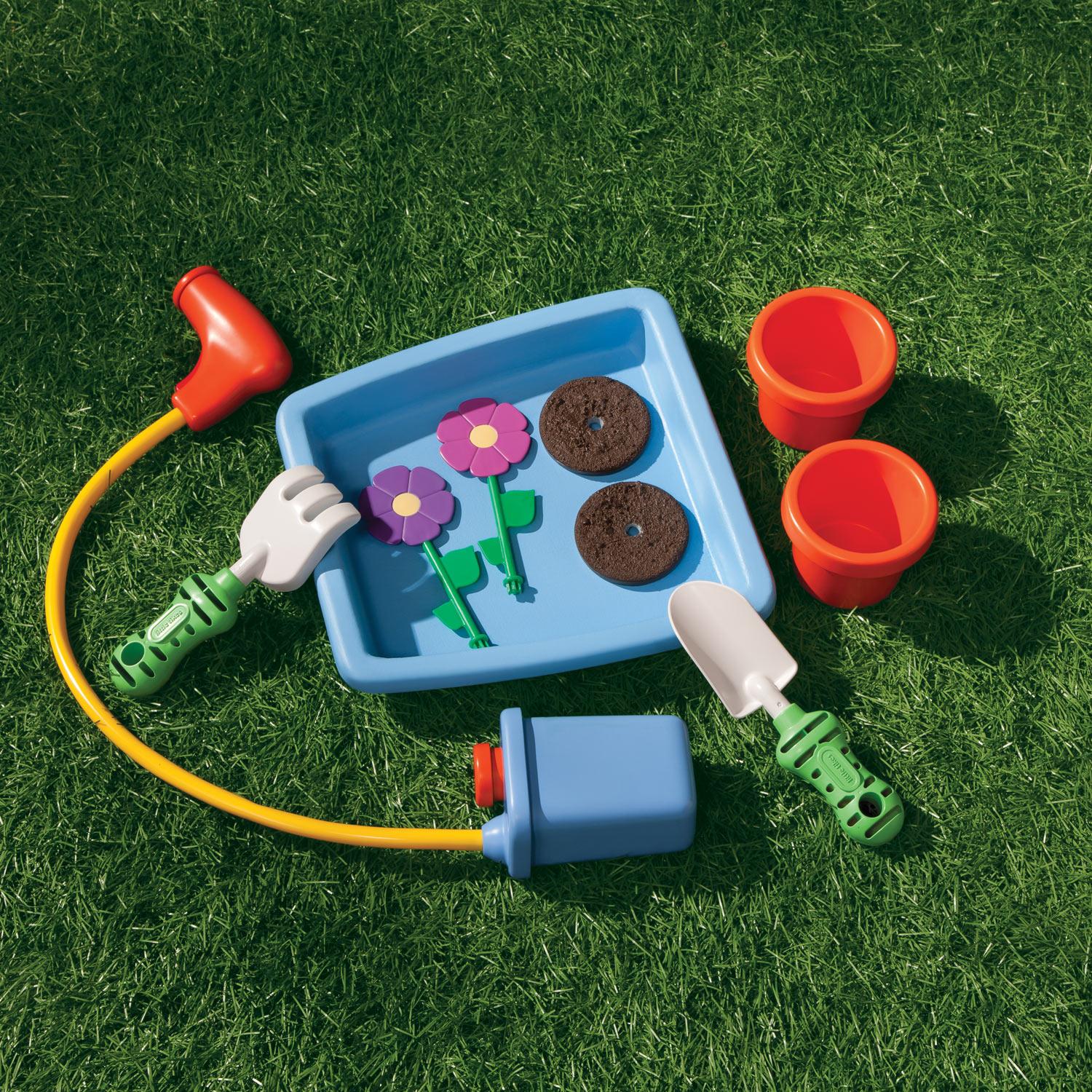 2-in-1 Garden Cart & Wheelbarrow – Gardening Playset