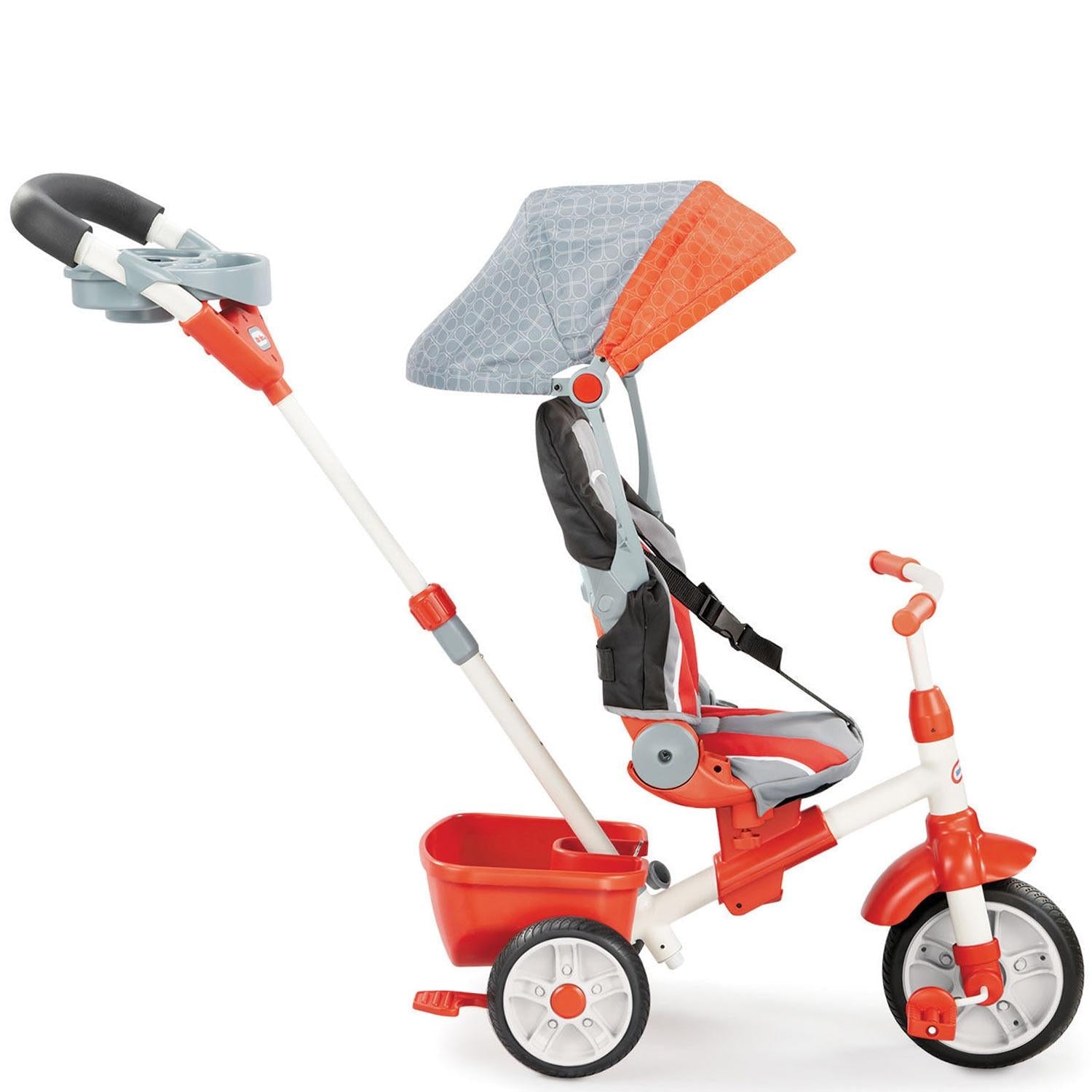 5-in-1 Deluxe Ride & Relax Recliner Trike – Adjustable with 5 Stages and Reclining Seat