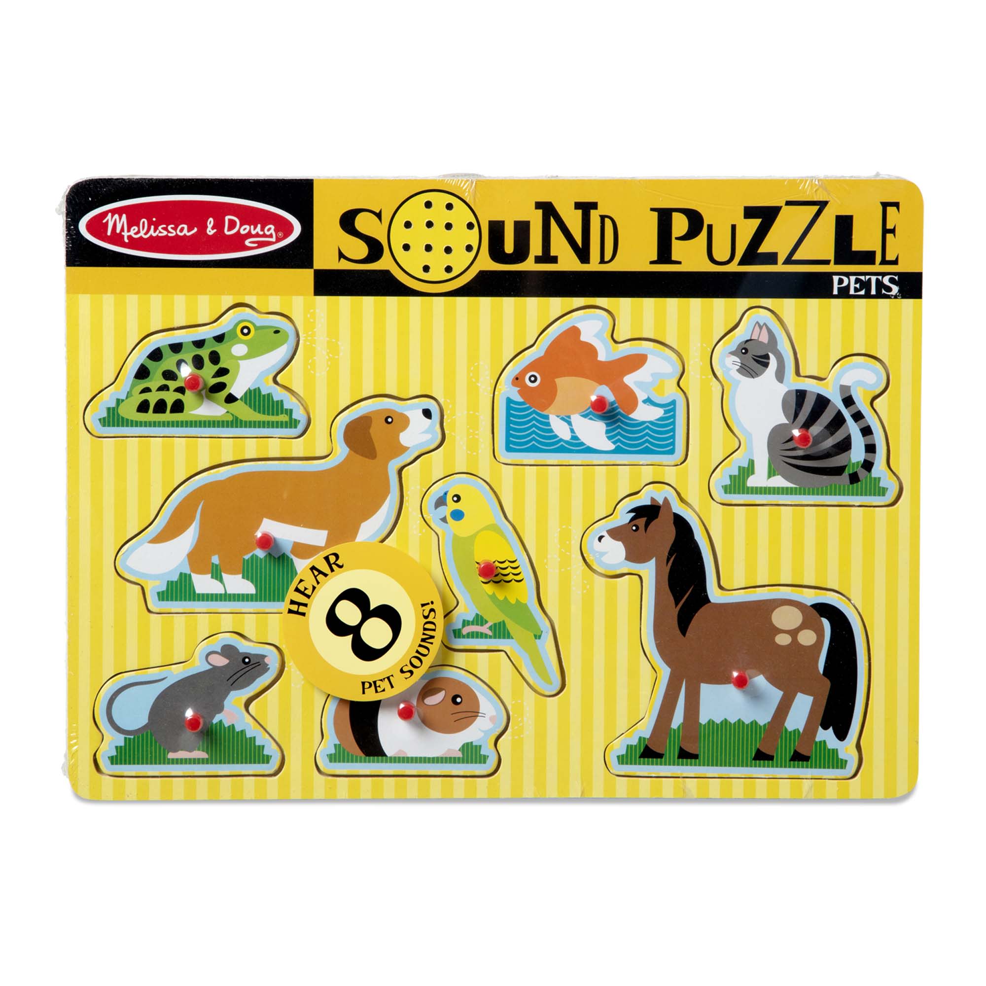 Pets Sound Puzzle - 8 Pieces