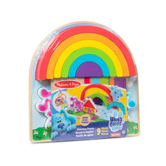 Blue's Clues & You! Wooden Rainbow Stacking Puzzle - 9 Pieces