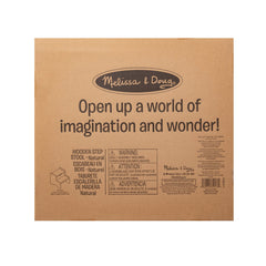 Wooden Step Stool - Natural