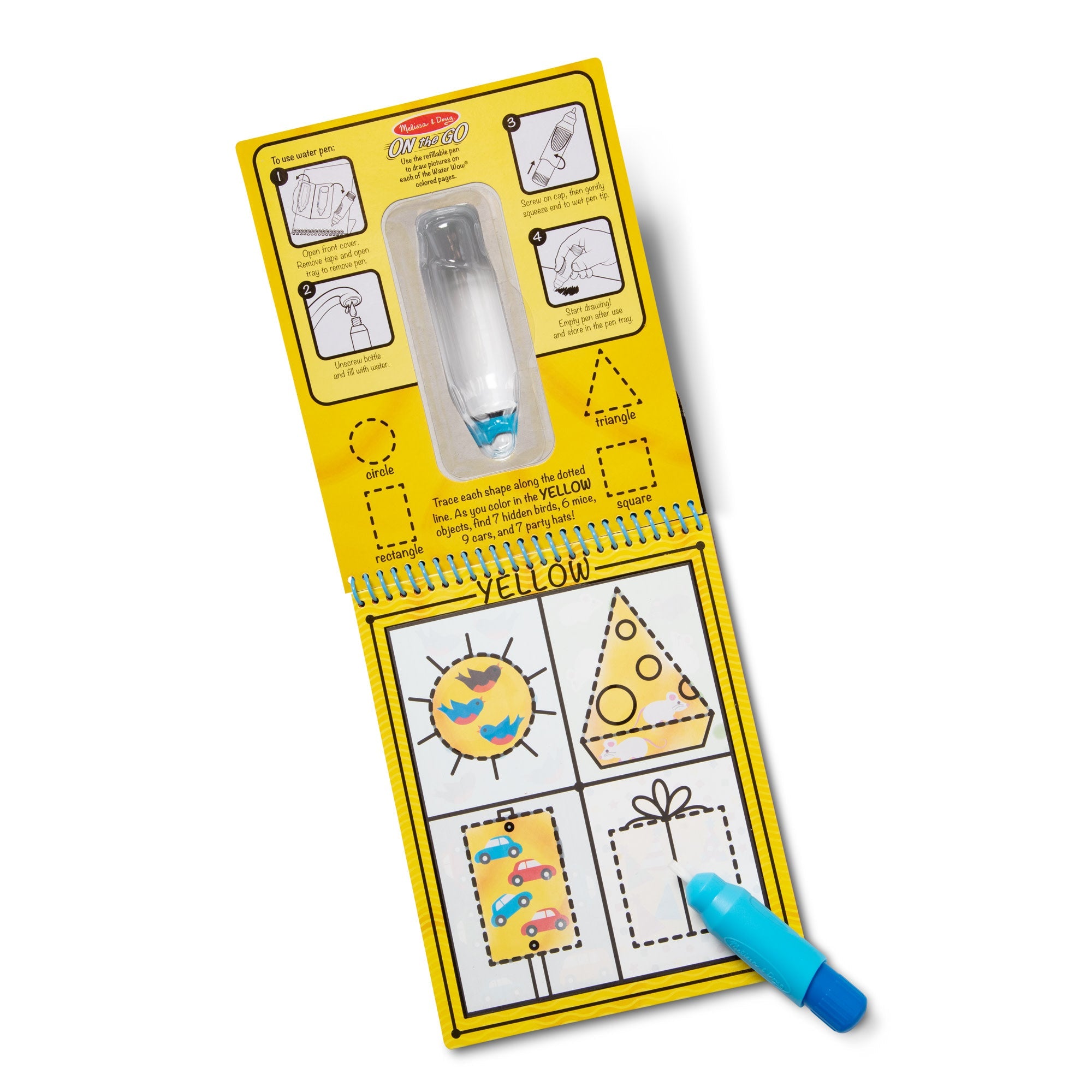 Water Wow! Water-Reveal Pad - Colors, Shapes