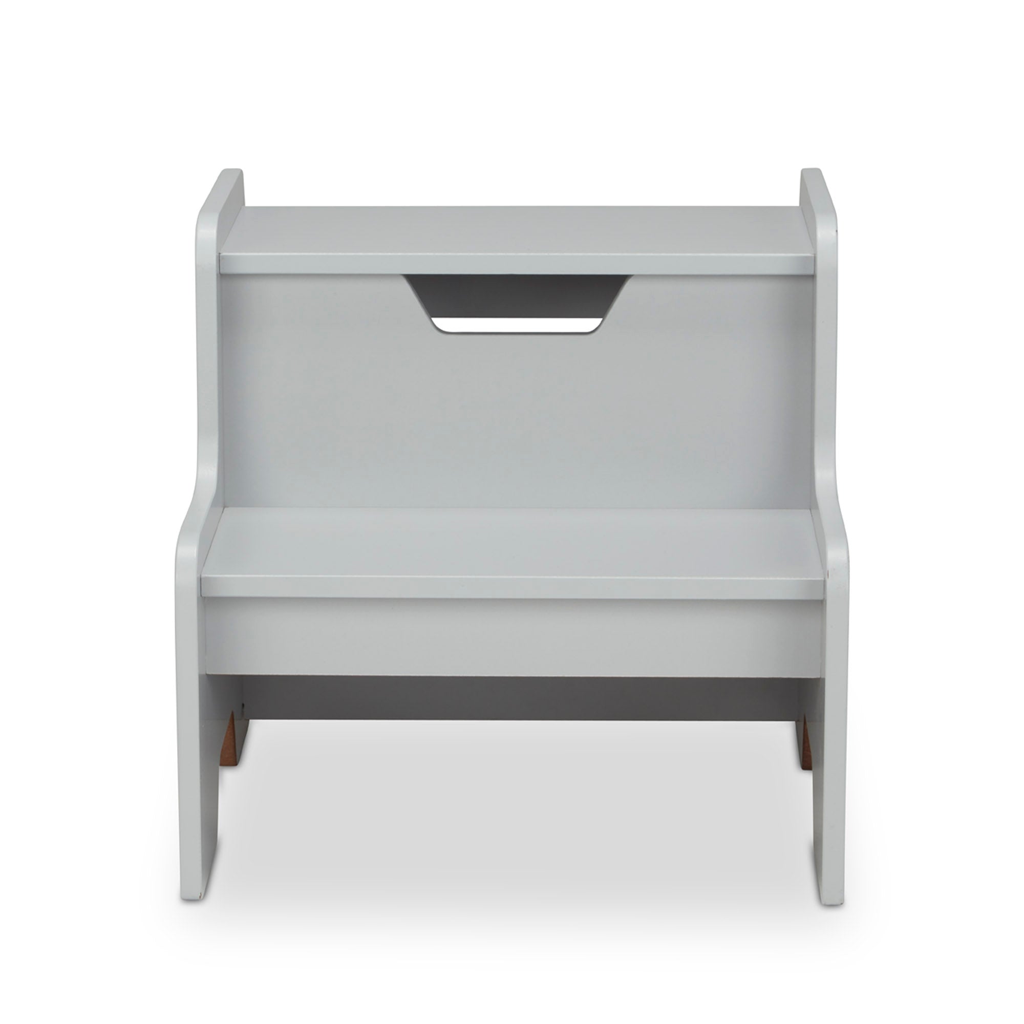 Wooden Step Stool – Gray