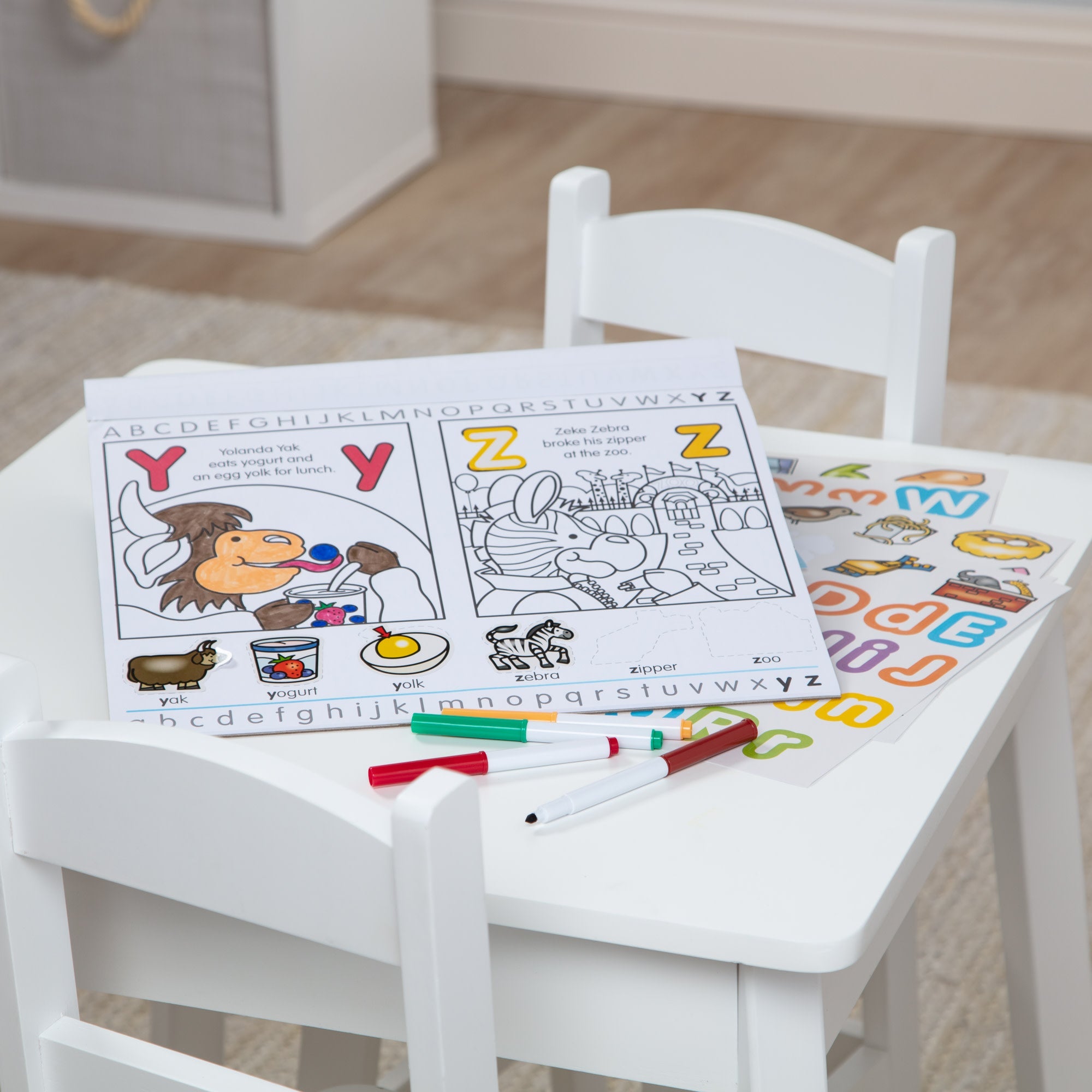 Alphabet Activity Sticker Pad