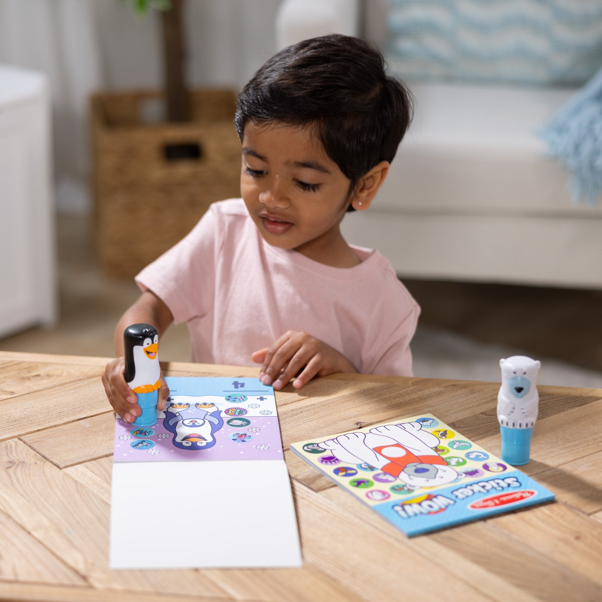 Sticker WOW!® Activity Pads & Sticker Stampers VALUE PACK - Winter