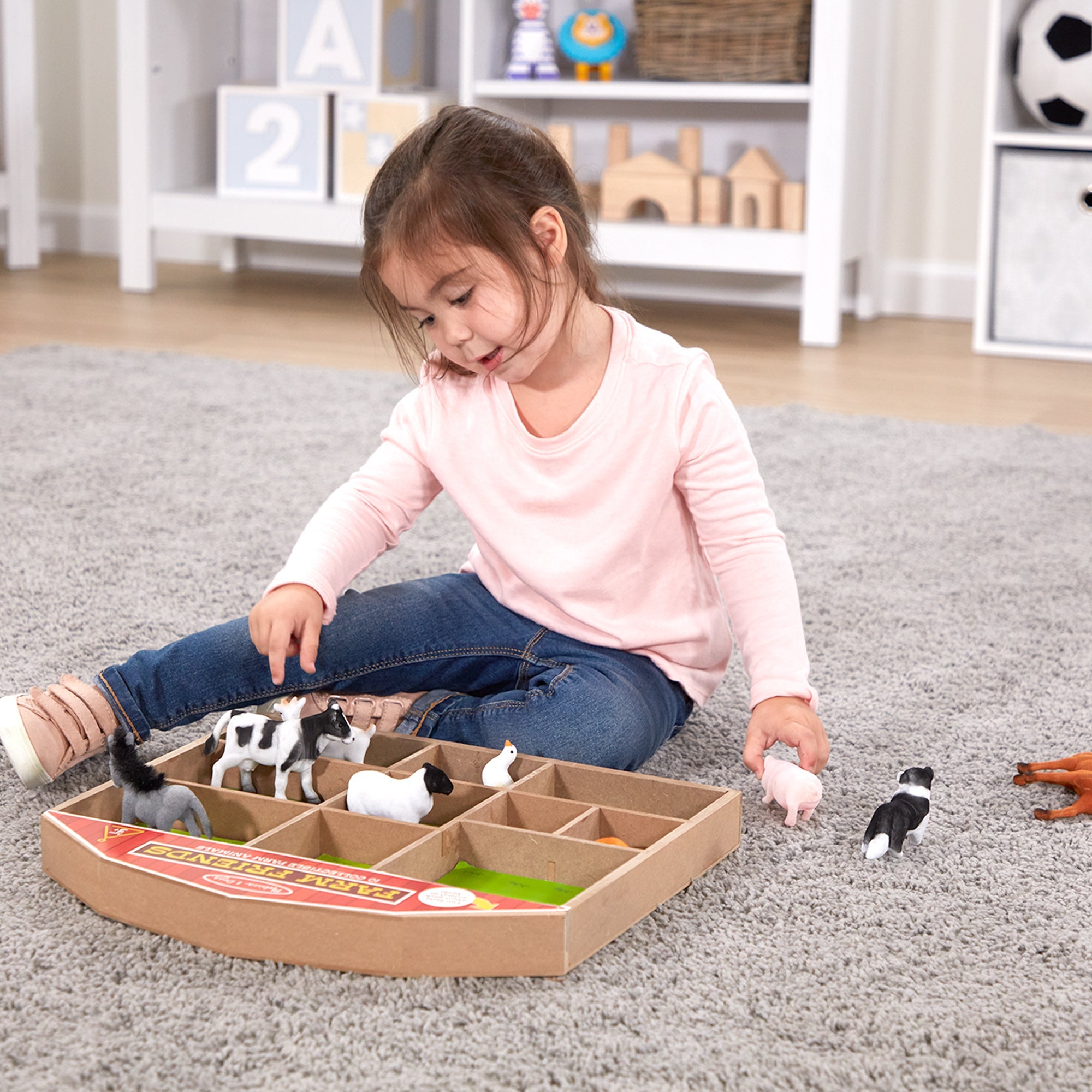 Farm Friends Collectible Toy Animals