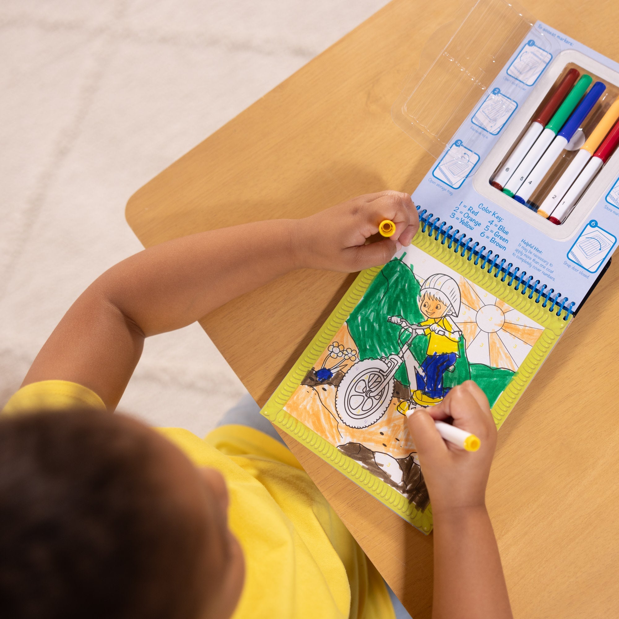 Color By Numbers - Blue