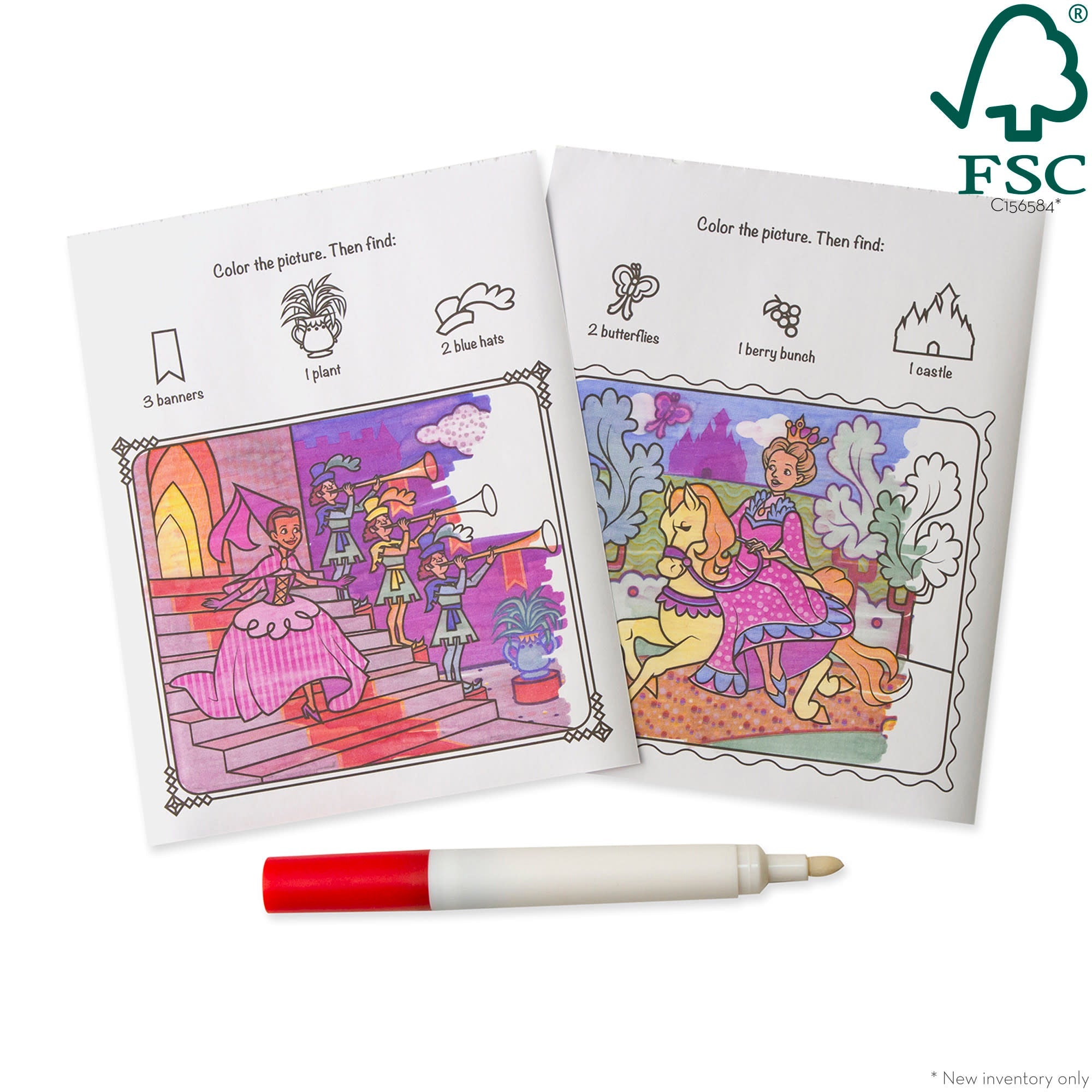 On the Go™ ColorBlast Color Reveal Pad – Princess