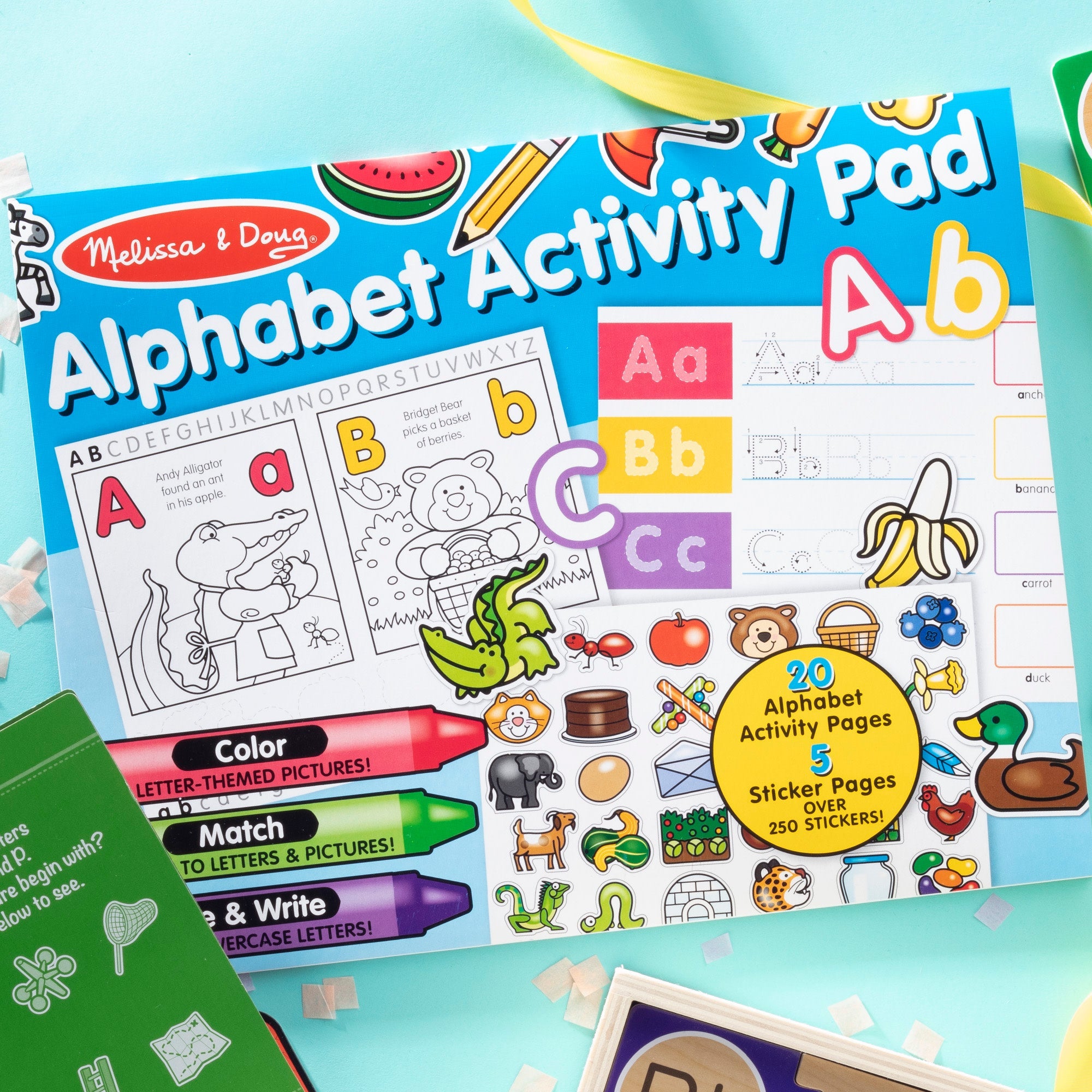 Alphabet Activity Sticker Pad
