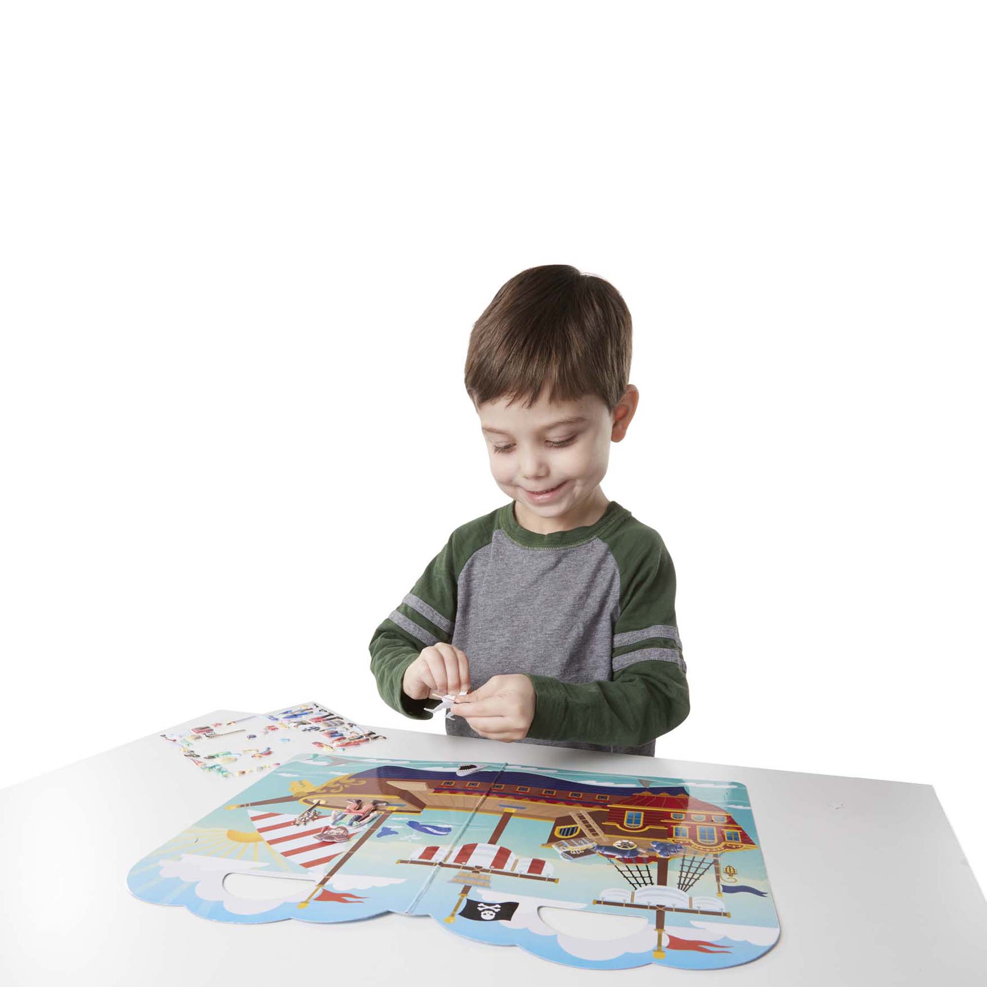 Puffy Sticker Play Set - Pirate