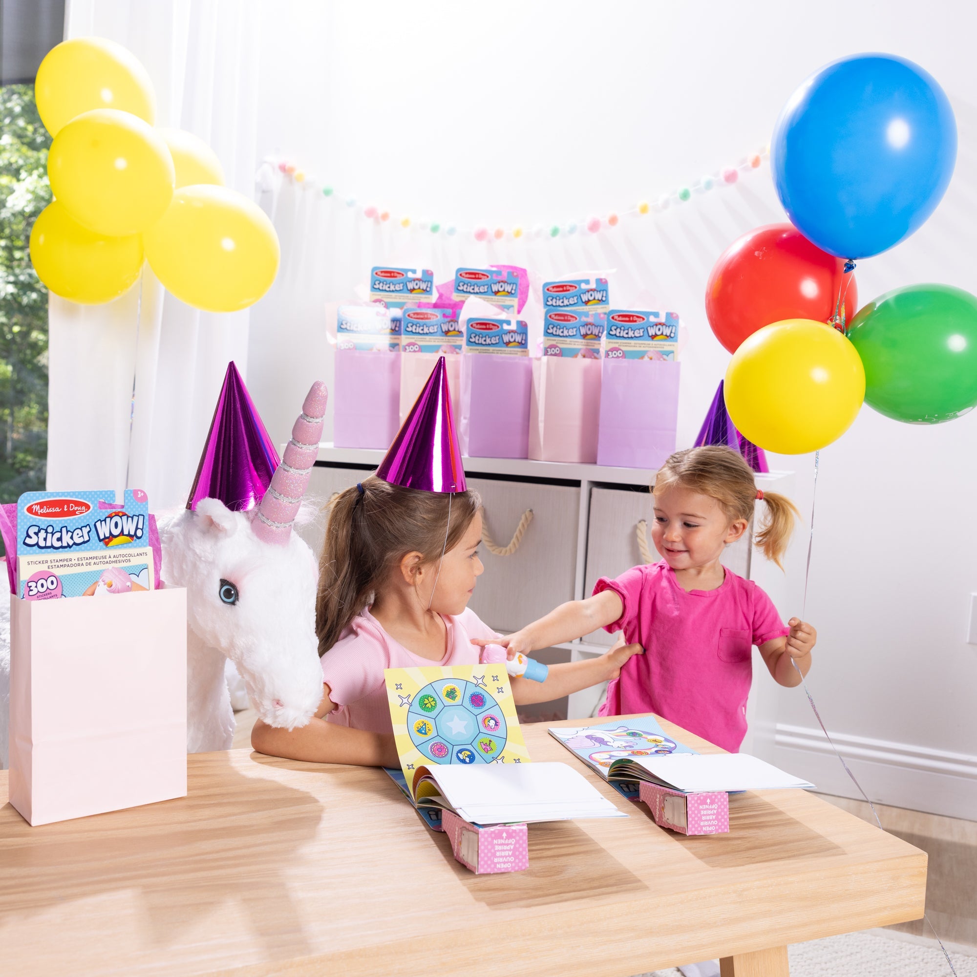 Sticker WOW!® Activity Pad & Sticker Stamper 12-PACK - Unicorn