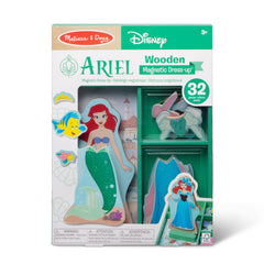 Disney Princess Ariel Wooden Magnetic Dress-Up