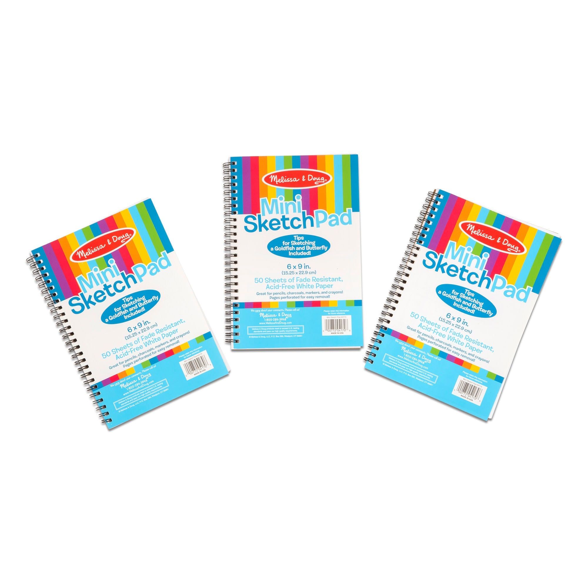 Mini Sketch Pad 3-Pack