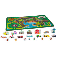 PAW Patrol Activity Rug - Adventure Bay