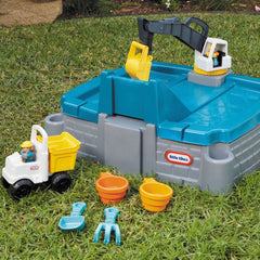 Dirt Diggers Excavator Sandbox with Working Excavator & Accessories