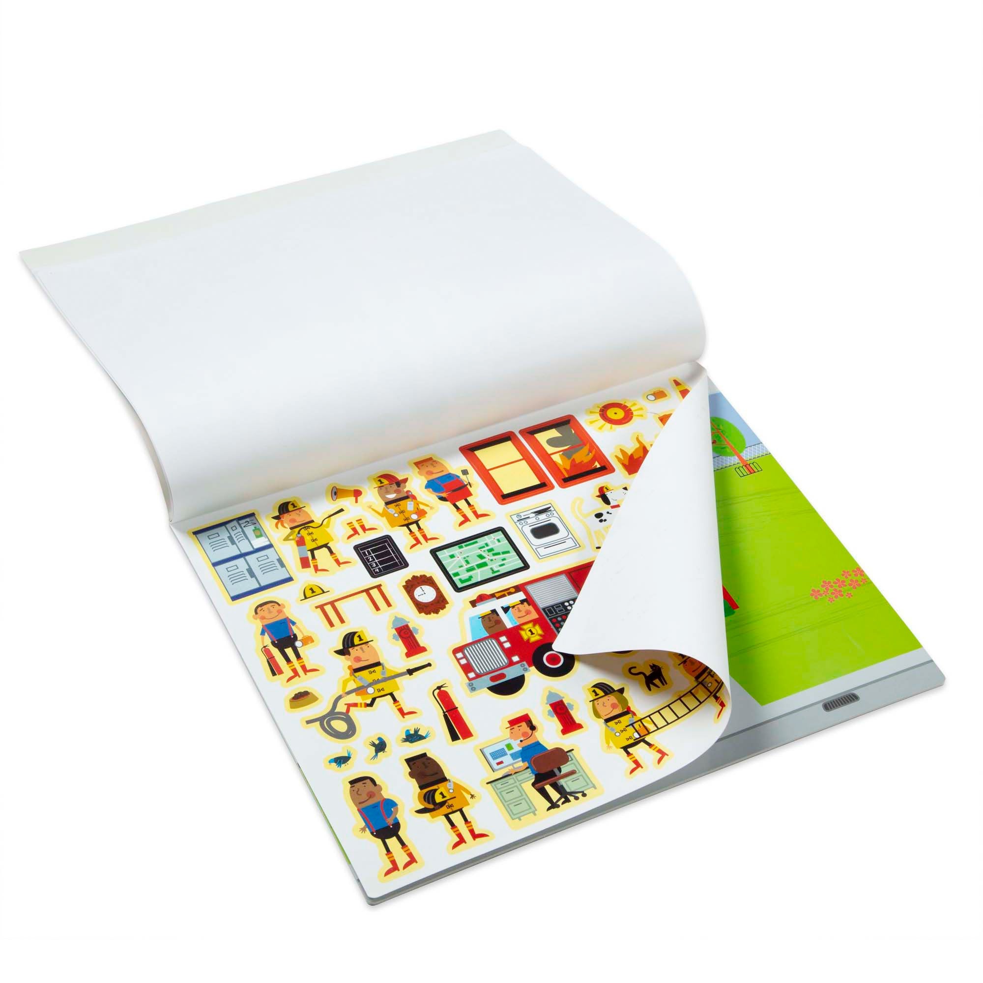 Reusable Sticker Pad - My Town