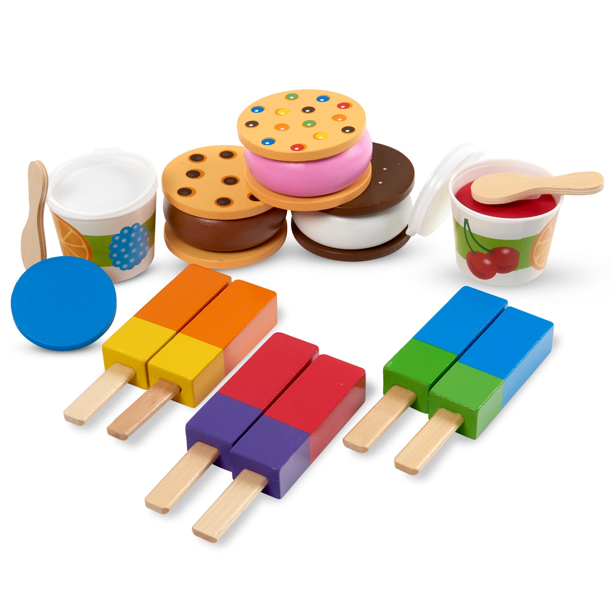 Wooden Frozen Treats Play Set