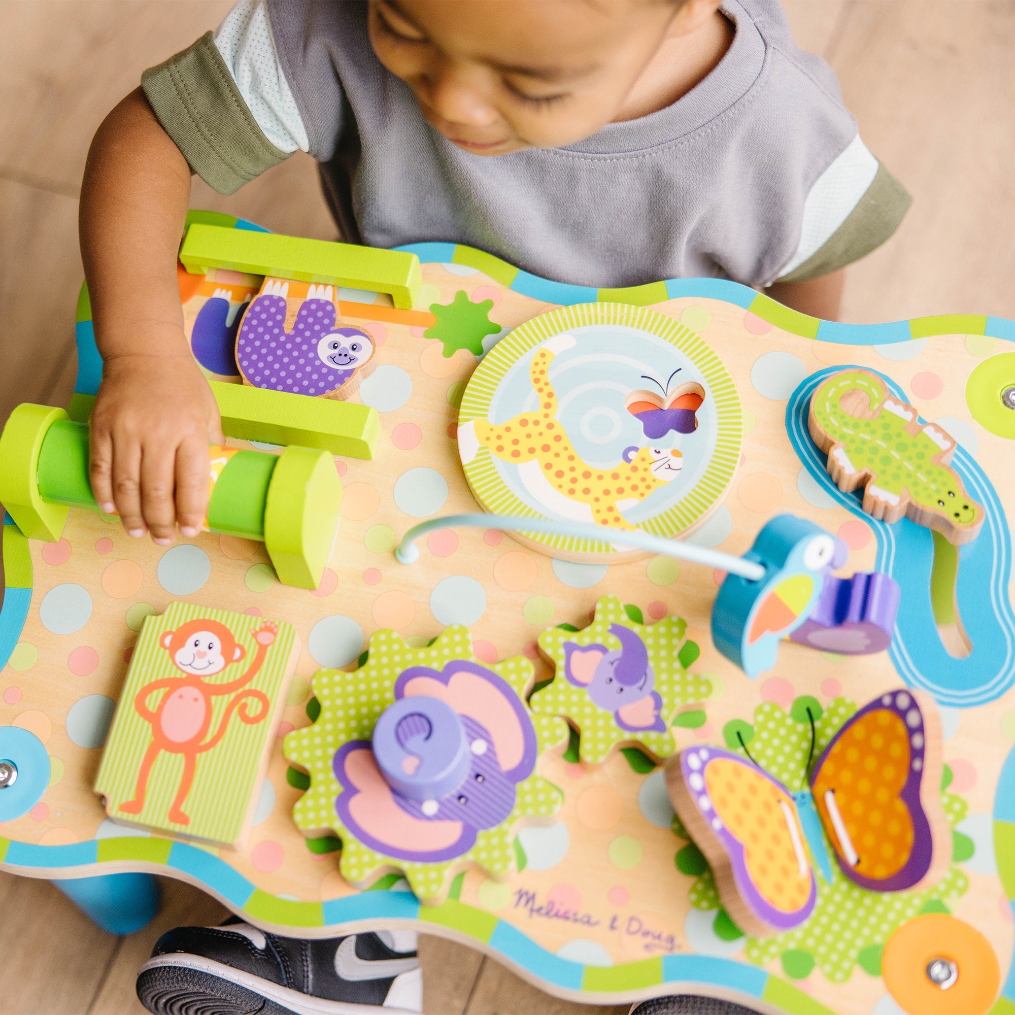 First Play Jungle Activity Table