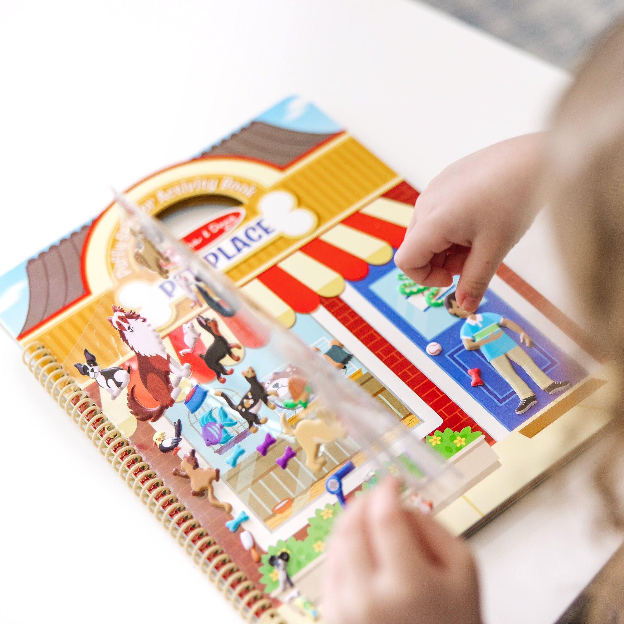 Puffy Sticker Activity Book - Pet Place