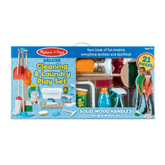 Deluxe Cleaning & Laundry Play Set