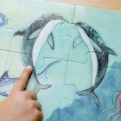 Search & Find Beneath the Waves Floor Puzzle - 48 Pieces