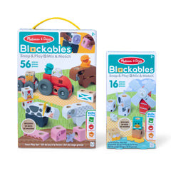 Blockables™ Play Sets Farm and Farm Friends 2-Pack Bundle