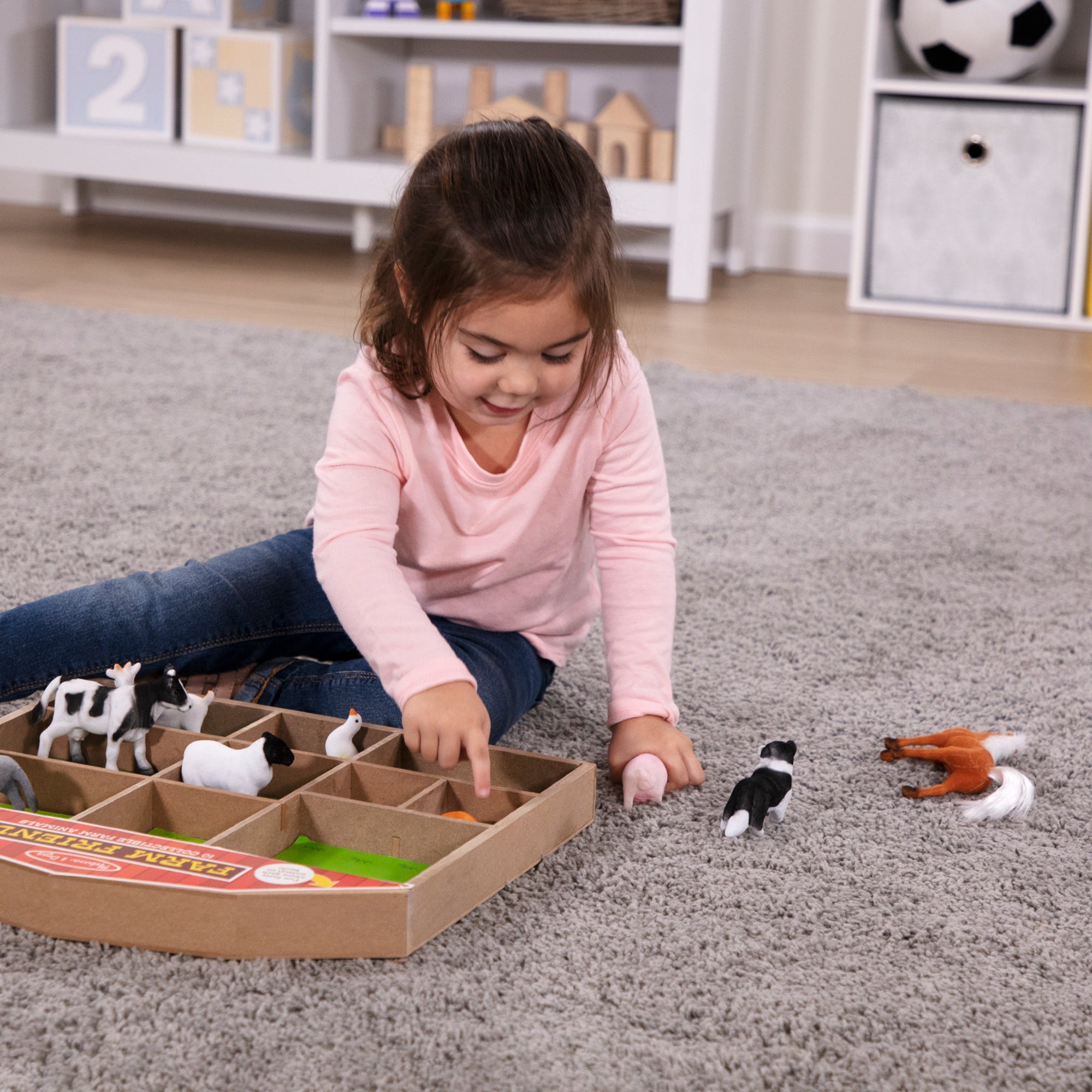 Farm Friends Collectible Toy Animals