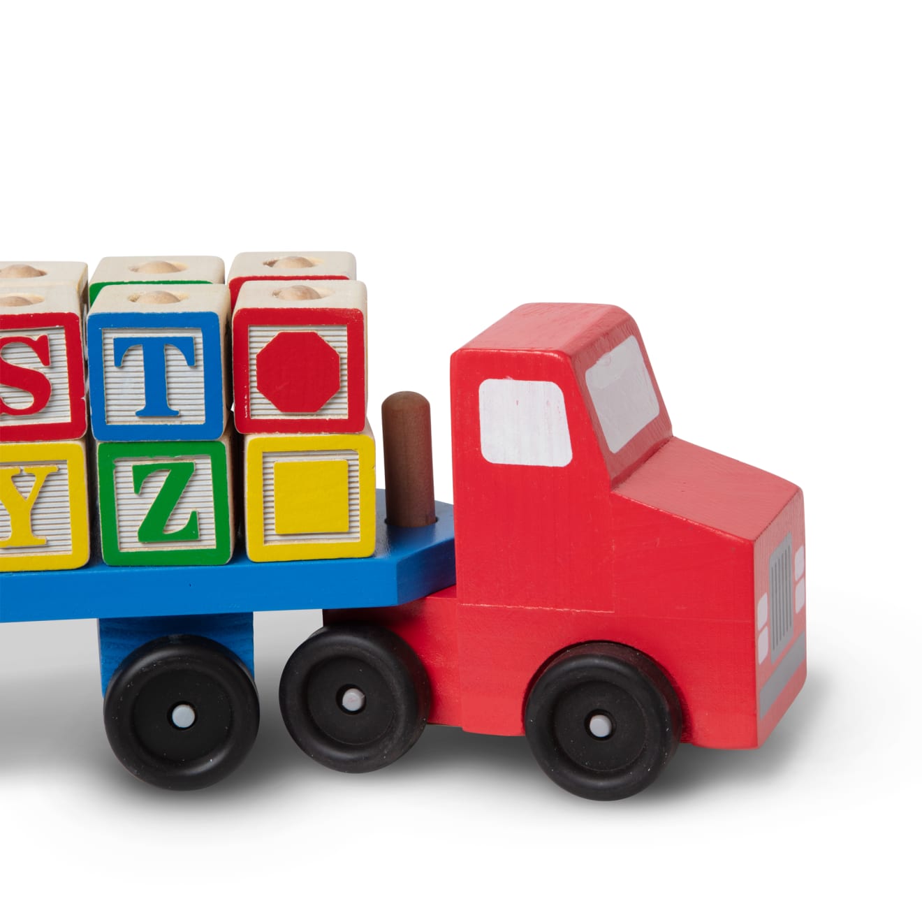 Alphabet Blocks Wooden Truck