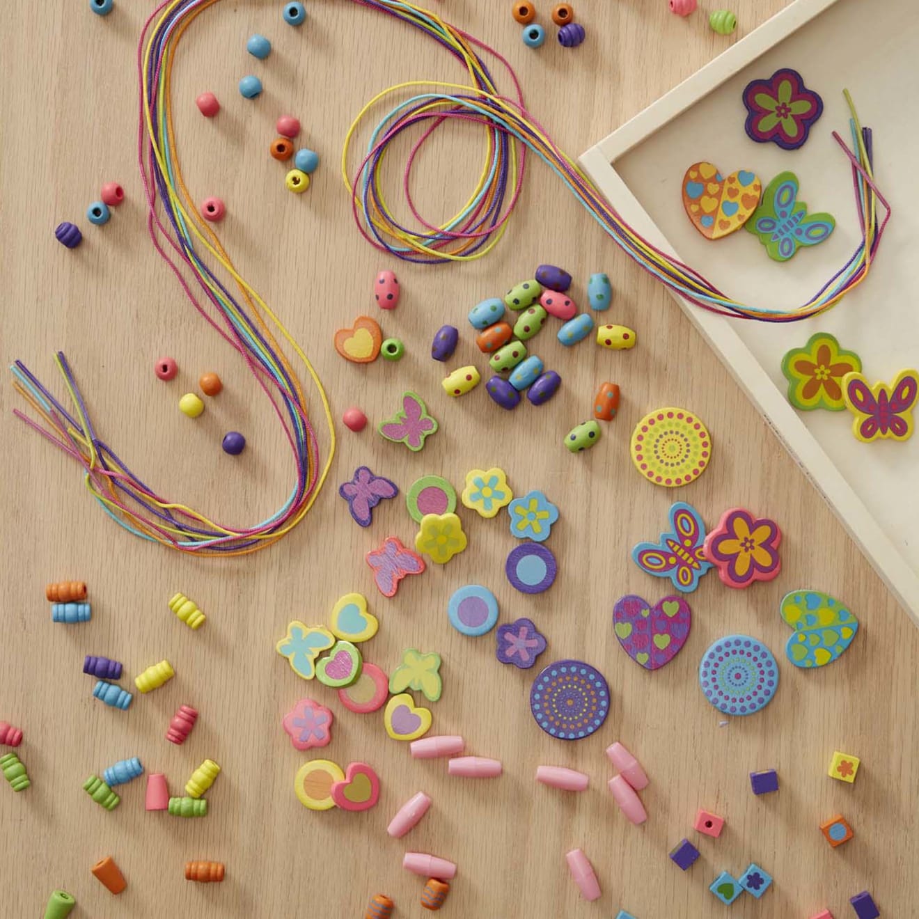 Created by Me! Bead Bouquet Wooden Bead Kit