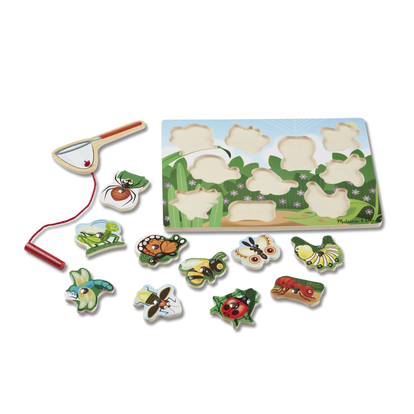 Bug-Catching Magnetic Puzzle Game