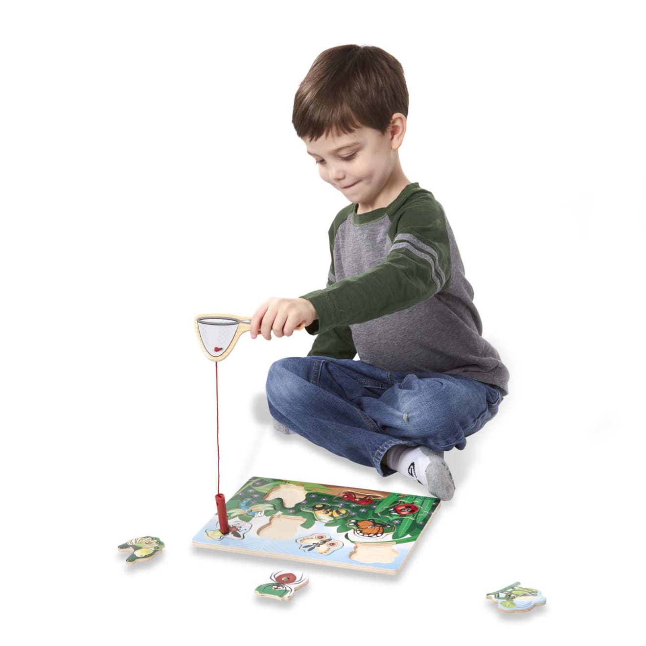 Bug-Catching Magnetic Puzzle Game