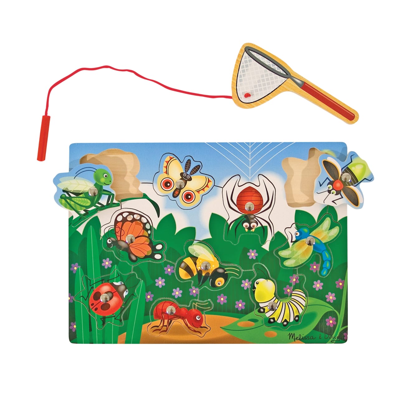 Bug-Catching Magnetic Puzzle Game