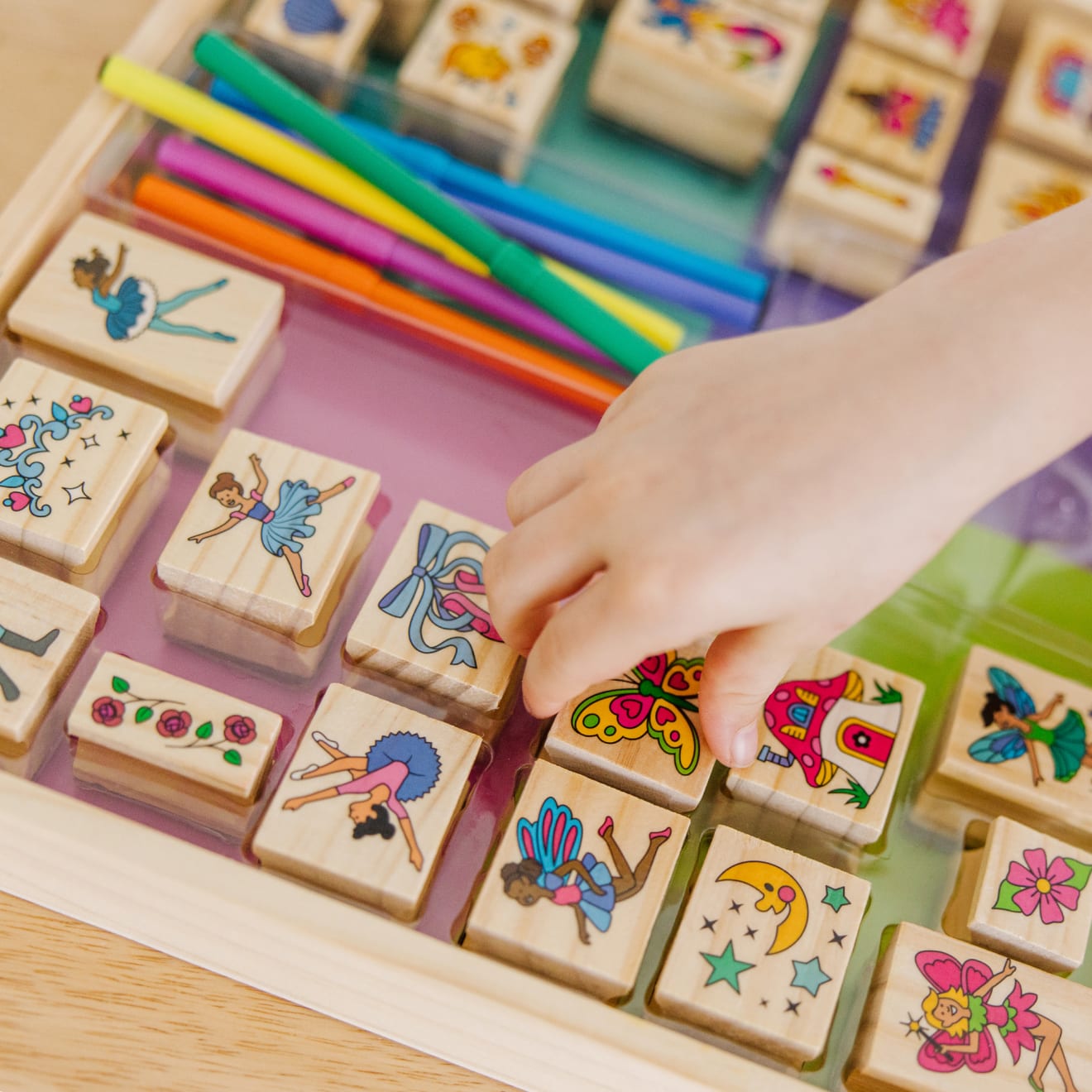 Deluxe Wooden Stamp Set - Fairy Tale