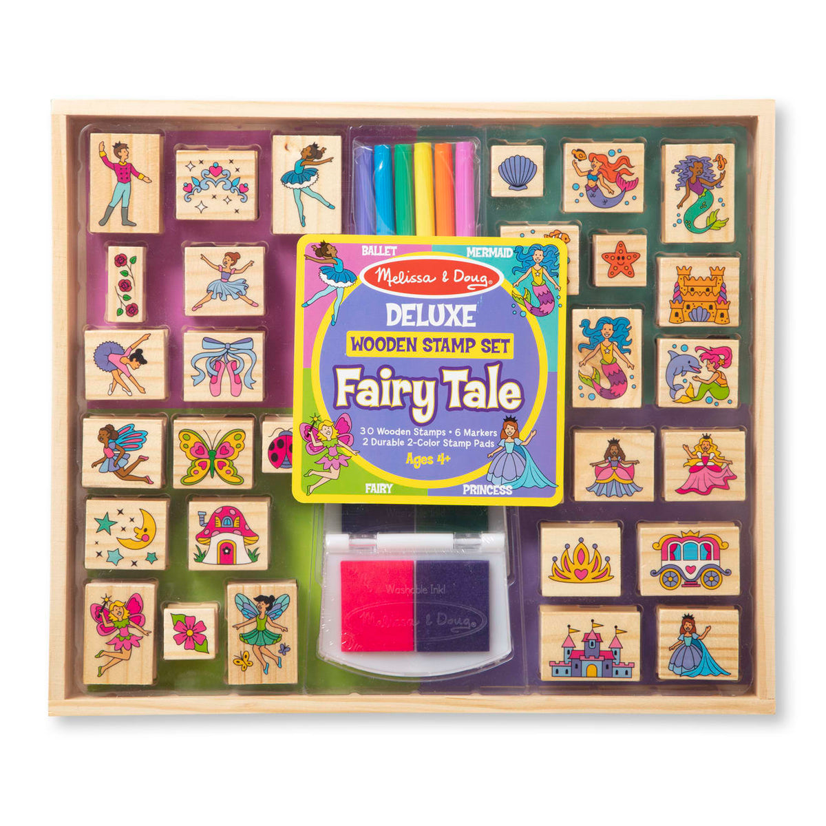 Deluxe Wooden Stamp Set - Fairy Tale