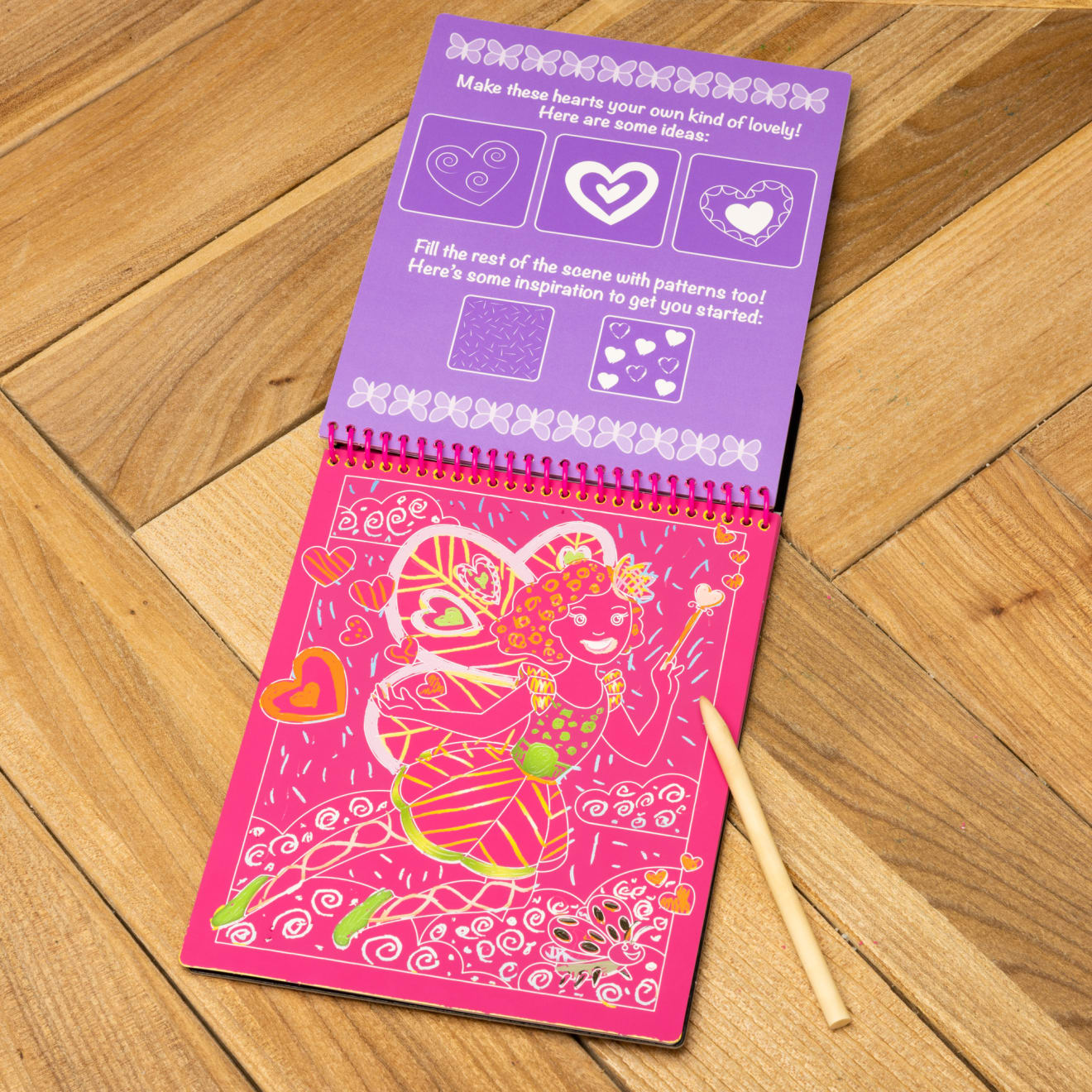 On the Go Scratch Art Color Reveal Pad - Fairy Tales