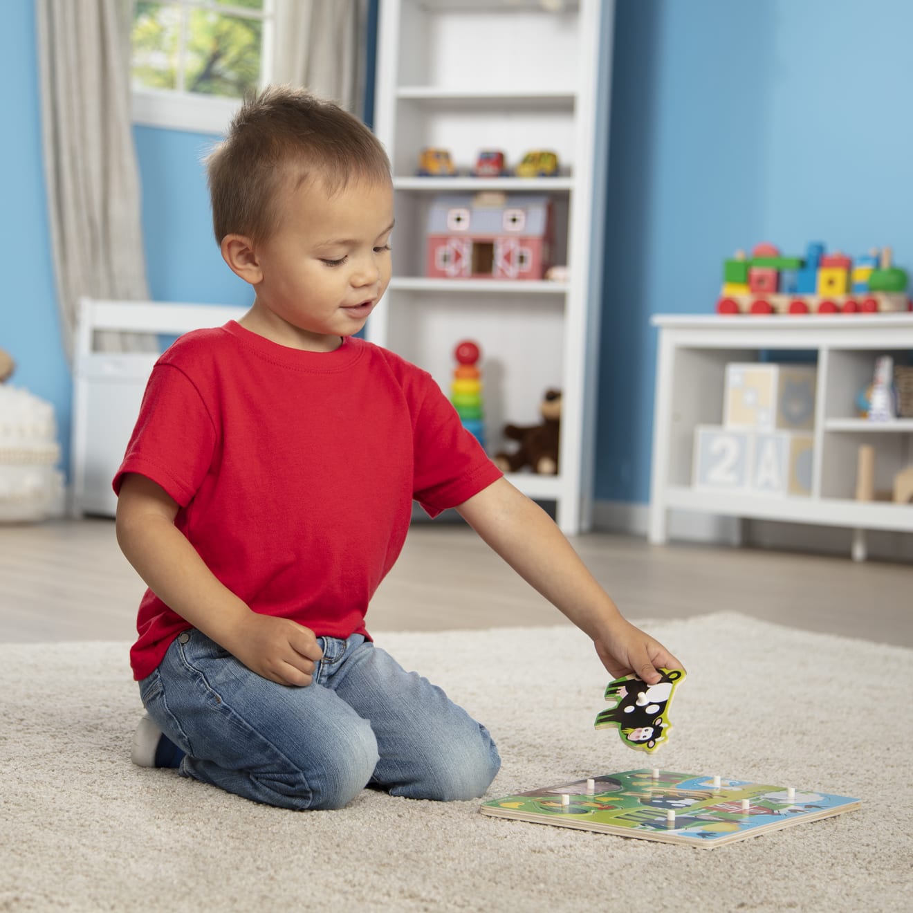 Farm Peg Puzzle - 8 pieces