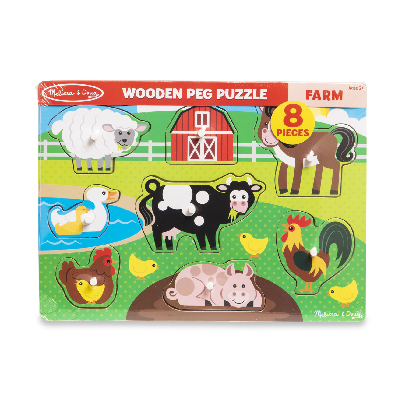 Farm Peg Puzzle - 8 pieces