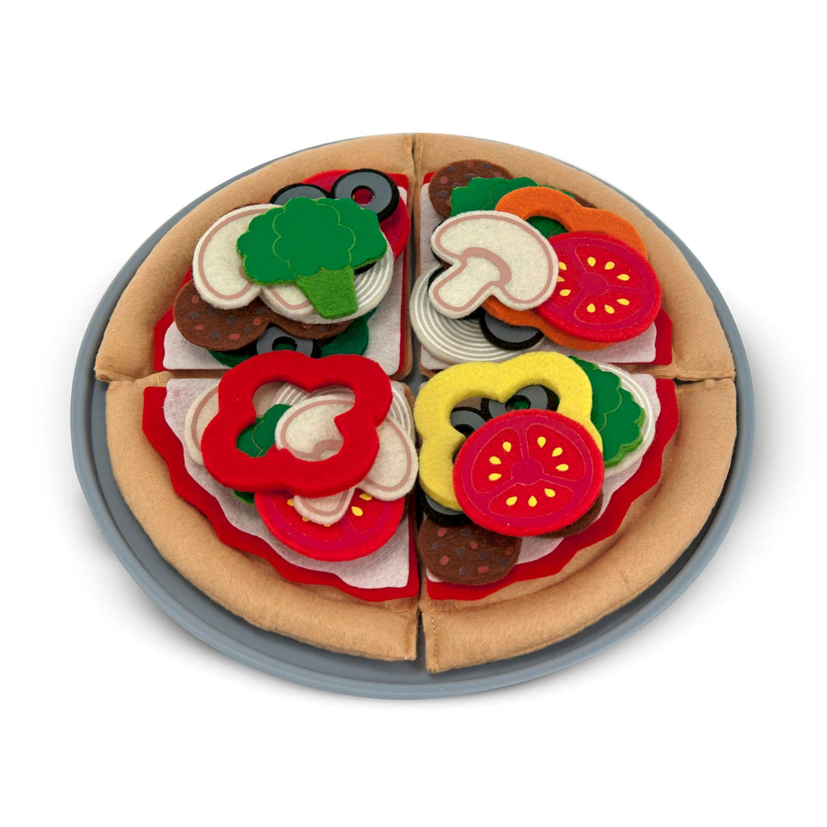 Felt Play Food - Pizza Set