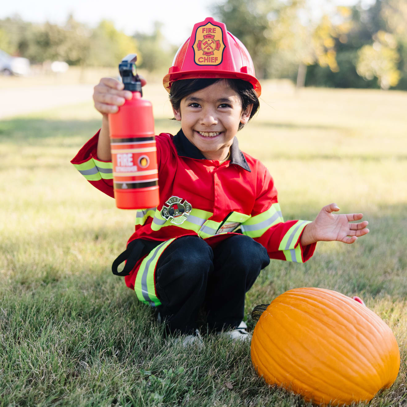 Fire Chief Role Play Costume Set