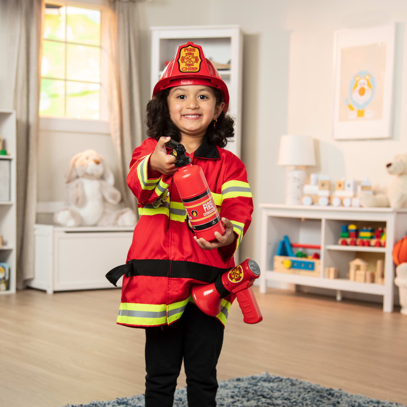 Fire Chief Role Play Costume Set