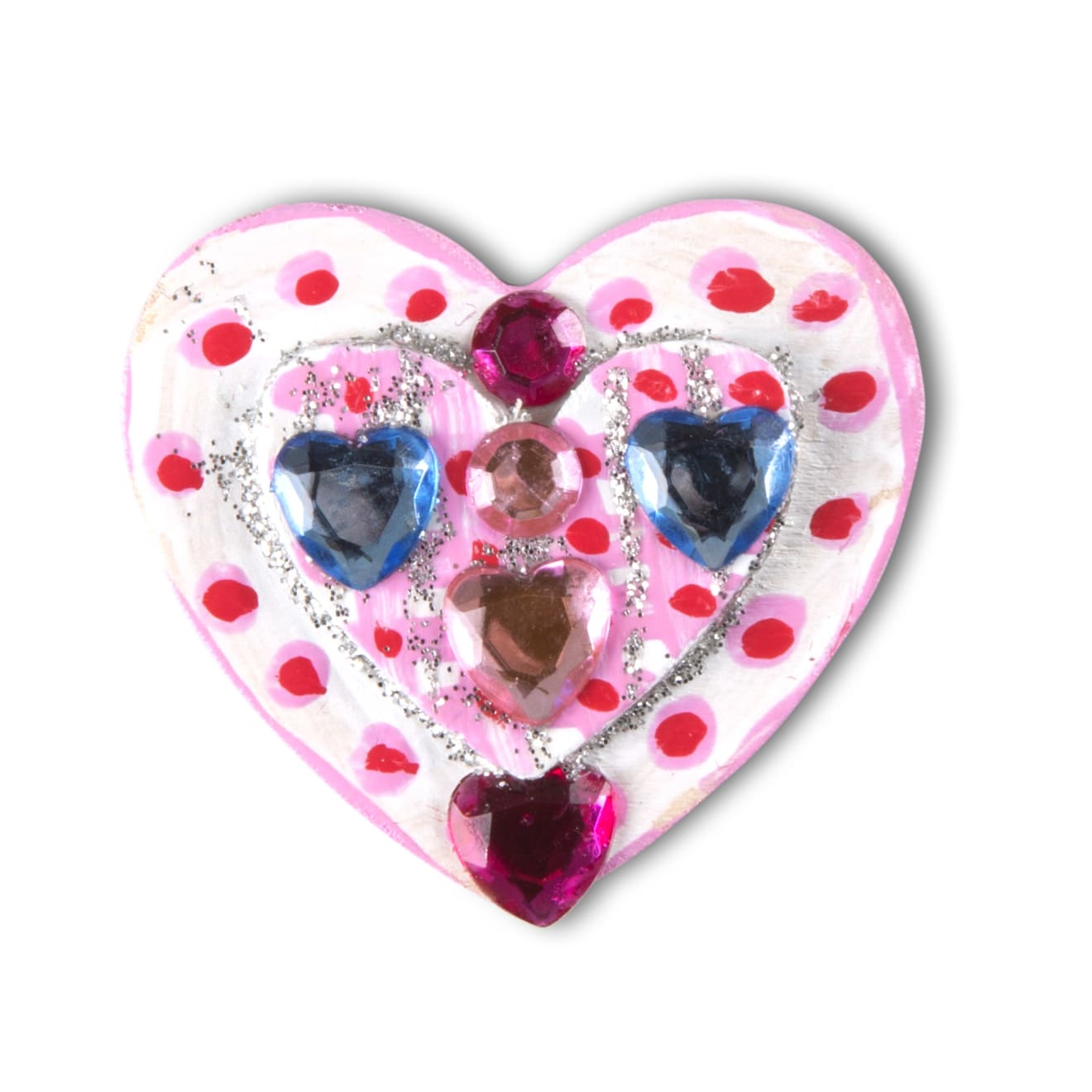 Created by Me! Heart Magnets Wooden Craft Kit