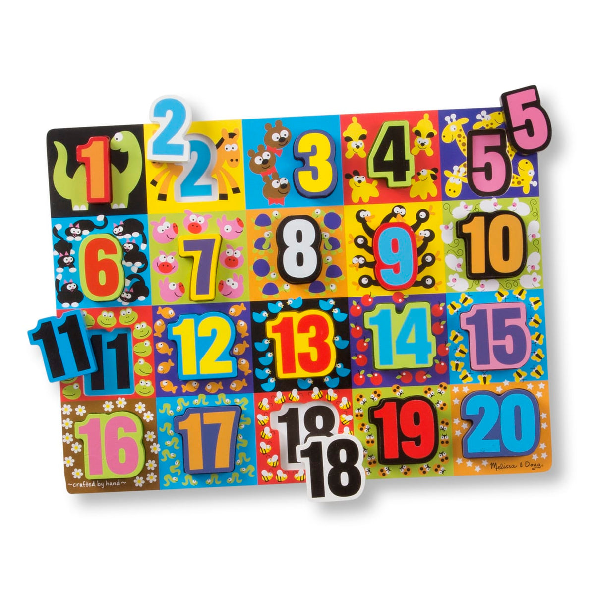 Jumbo Numbers Chunky Puzzle