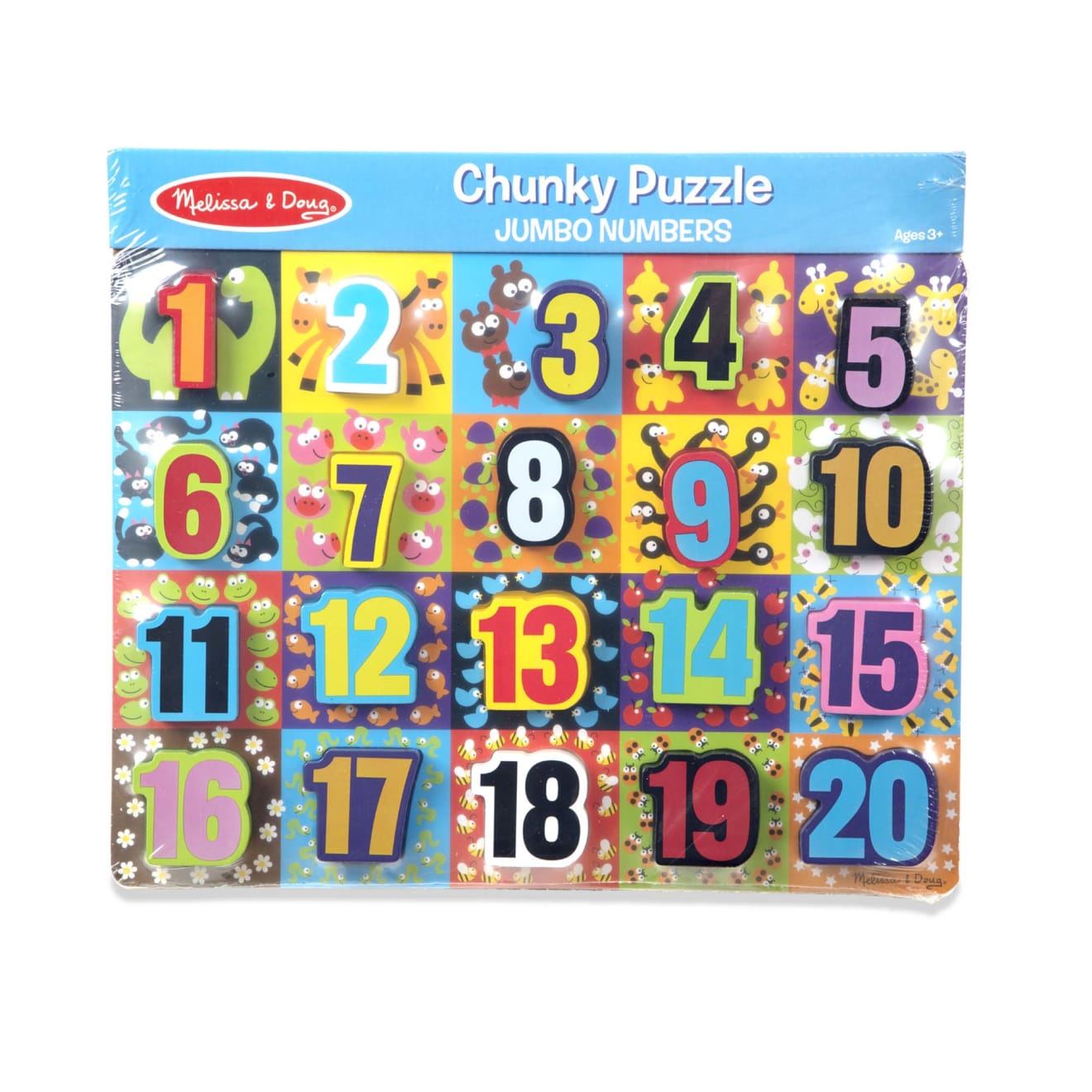 Jumbo Numbers Chunky Puzzle
