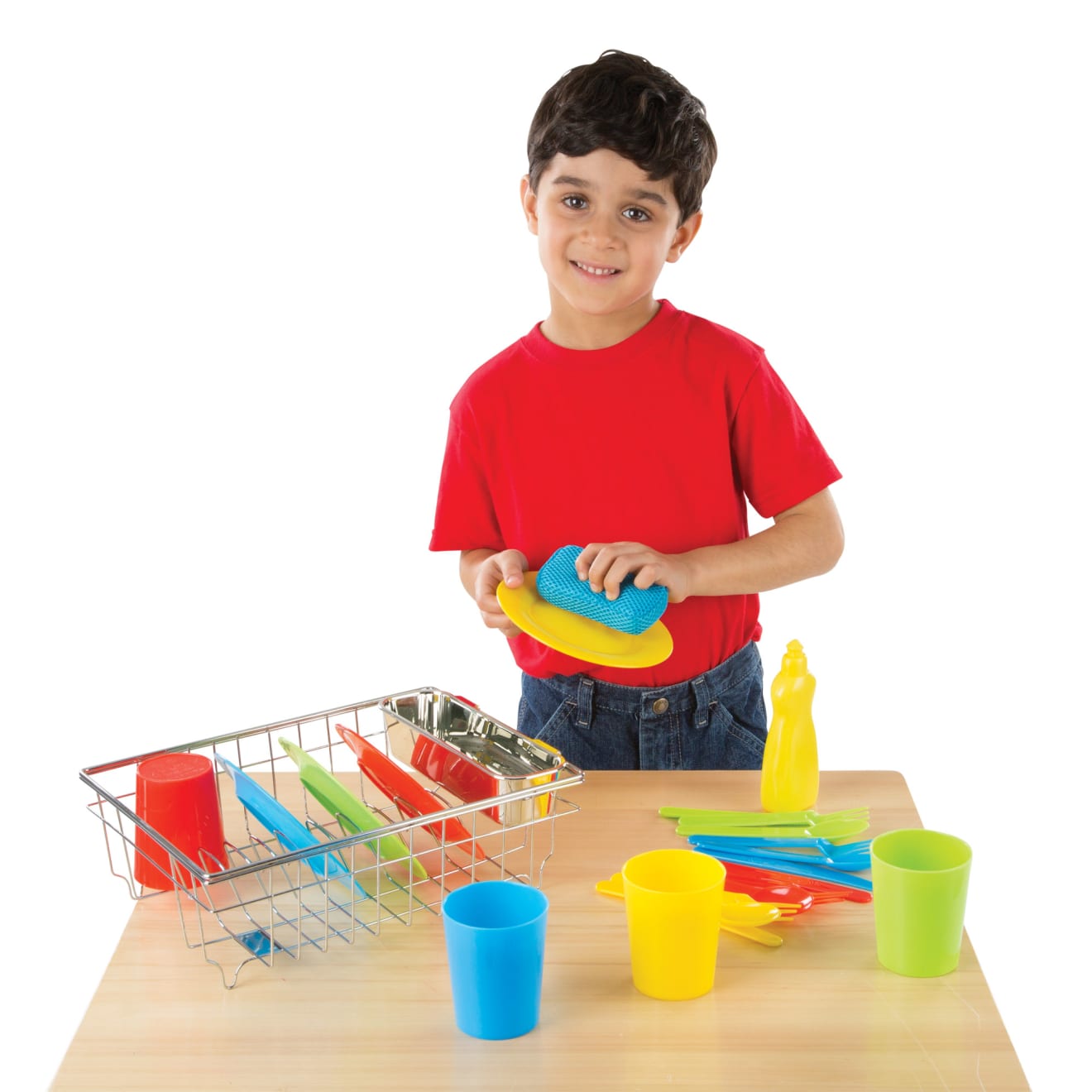 Let's Play House! Wash & Dry Dish Set