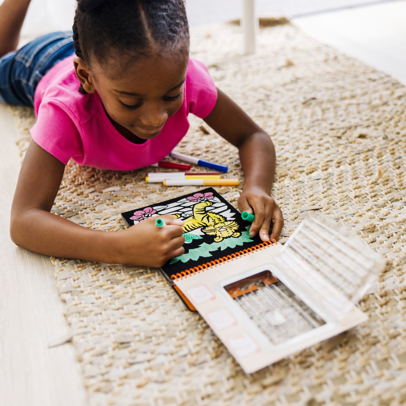 Magic Velvet Animal Scenes - On the Go Travel Activity