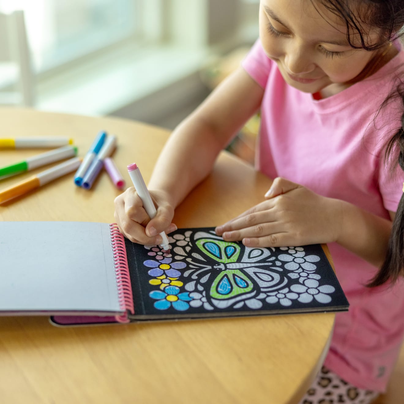 Magic Velvet Butterfly Scenes - On the Go Travel Activity