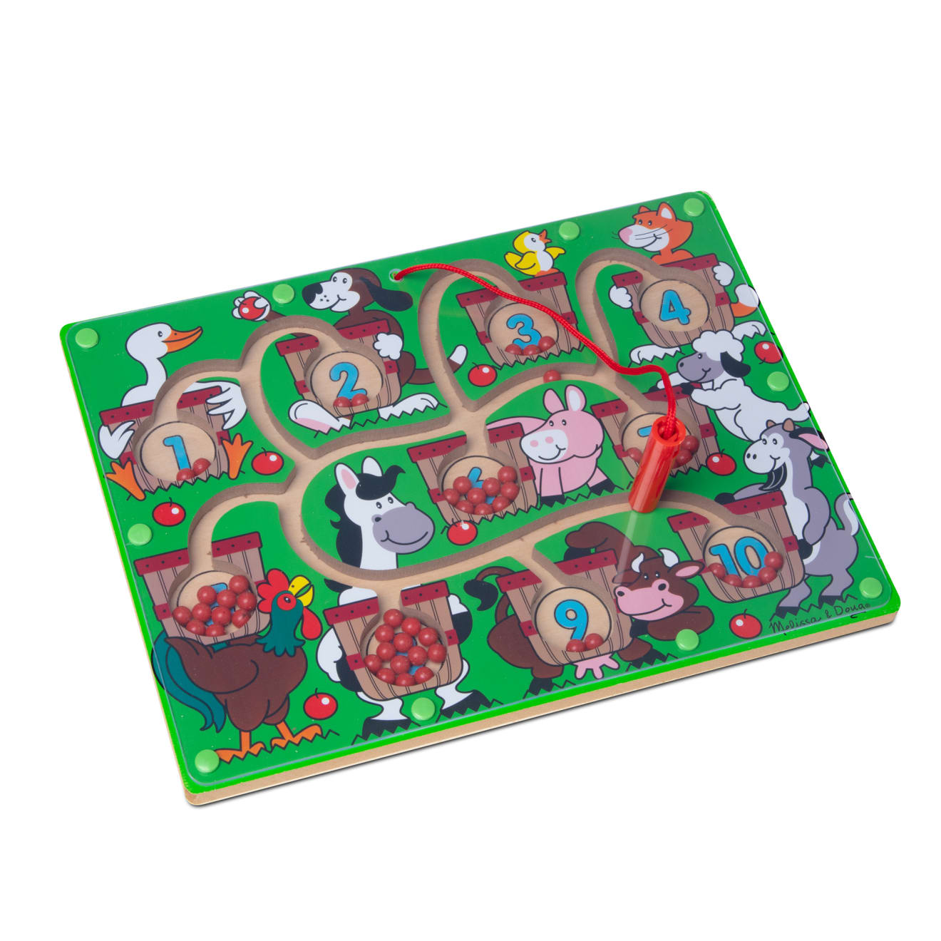 Magnetic Number Maze