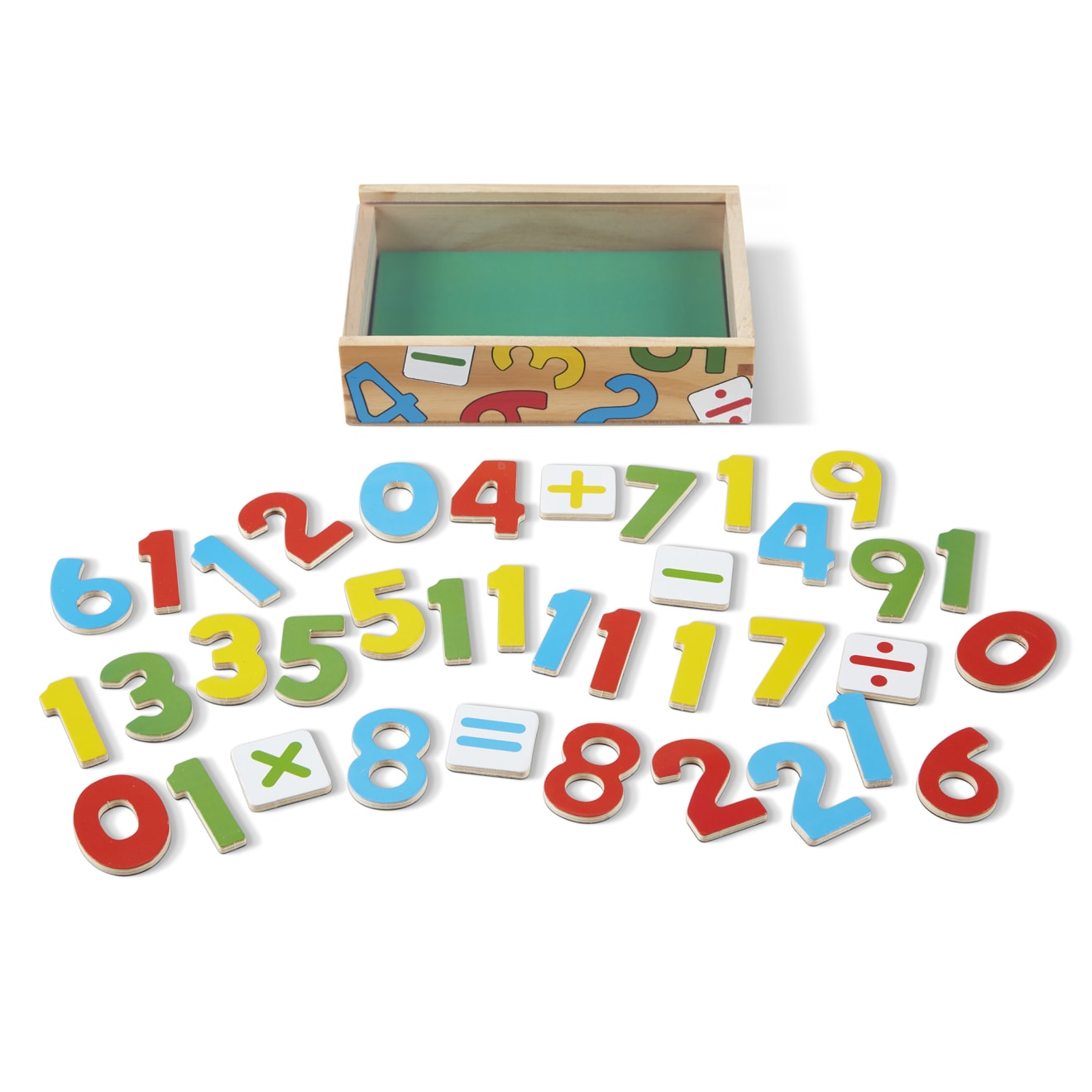Magnetic Wooden Numbers