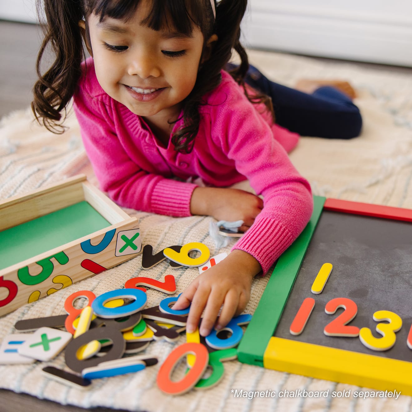 Magnetic Wooden Numbers